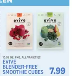 Kings Food Markets EVIVE BLENDER-FREE SMOOTHIE CUBES offer