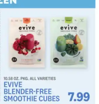 Kings Food Markets EVIVE BLENDER-FREE SMOOTHIE CUBES offer