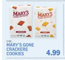 Kings Food Markets MARY'S GONE CRACKERS COOKIES offer