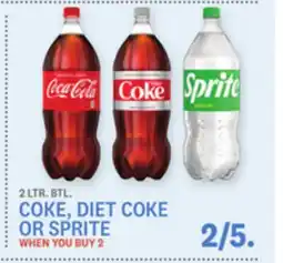 Kings Food Markets COKE, DIET COKE OR SPRITE offer