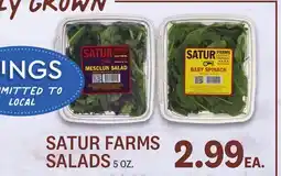 Kings Food Markets SATUR FARMS SALADS offer
