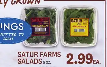 Kings Food Markets SATUR FARMS SALADS offer