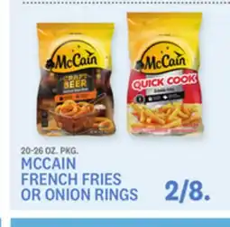 Kings Food Markets MCCAIN FRENCH FRIES OR ONION RINGS offer