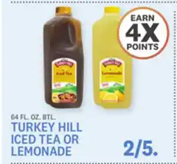 Kings Food Markets TURKEY HILL ICED TEA OR LEMONADE offer
