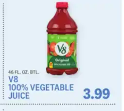 Kings Food Markets V8 100% VEGETABLE JUICE offer