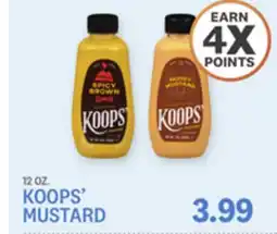 Kings Food Markets KOOPS' MUSTARD offer