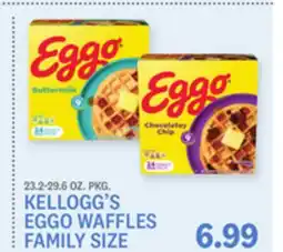 Kings Food Markets KELLOGG'S EGGO WAFFLES FAMILY SIZE offer