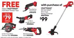 Lowe's 20-Volt Max 10-in Cut String Trimmer offer
