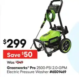 Lowe's Pro 2500-PSI 2.0-GPM Electric Pressure Washer offer