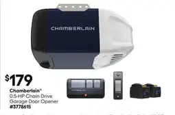Lowe's 0.5-HP Chain Drive Garage Door Opener offer