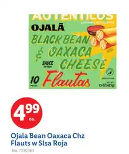 Lidl Ojala Bean Oaxaca Chz Flauts w Slsa Roja offer