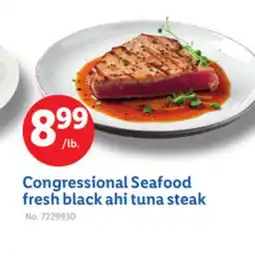 Lidl Congressional Seafood fresh black ahi tuna steak offer