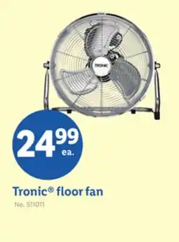 Lidl Tronic floor fan offer