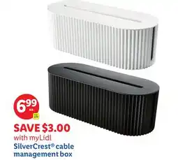Lidl SilverCrest cable management box offer