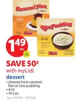 Lidl dessert offer