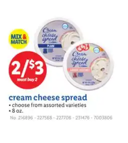 Lidl cream cheese spread offer