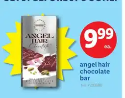Lidl angel hair chocolate bar offer