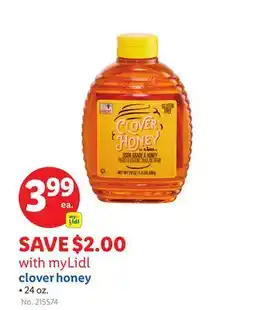 Lidl clover honey offer