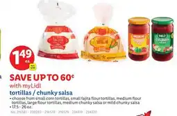 Lidl tortillas/chunky salsa offer