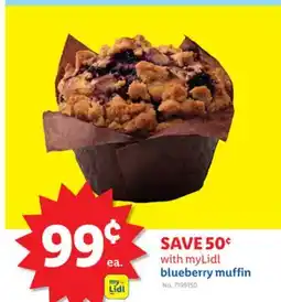 Lidl blueberry muffin offer