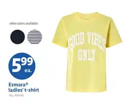 Lidl Esmara ladies't-shirt offer