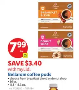 Lidl Bellarom coffee pods offer