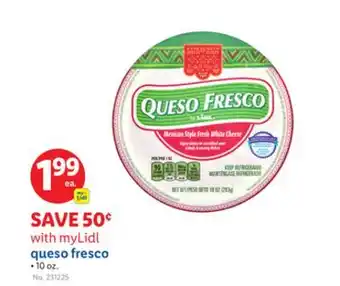 Lidl queso fresco offer