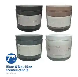 Lidl Blanc & Bleu 15 oz. scented candle offer