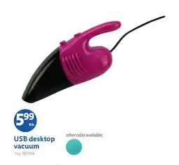 Lidl USB desktop vacuum offer