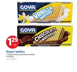 Lidl Goya wafers offer