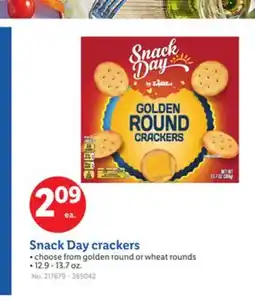 Lidl Snack Day crackers offer