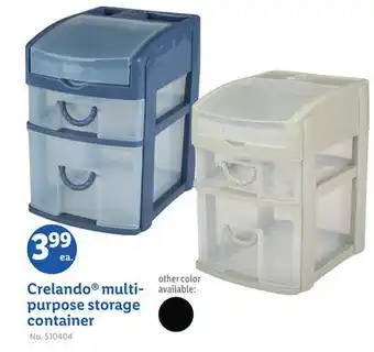 Lidl Crelando multi-purpose storage container offer