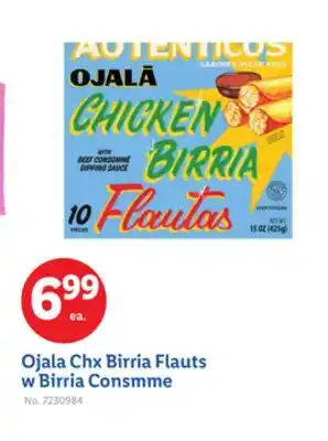 Lidl Ojala Chx Birria Flauts w Birria Consmme offer