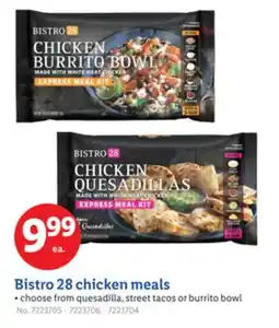 Lidl Bistro 28 chicken meals offer