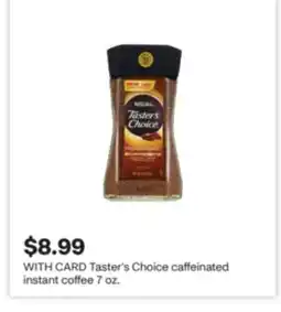 CVS Taster's Choice caffeinated instant coffee offer