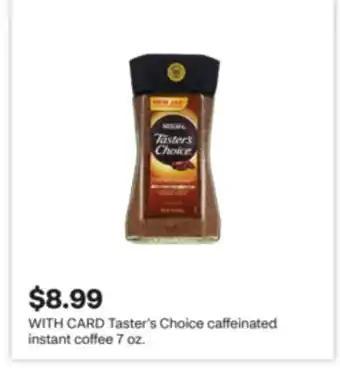 CVS Taster's Choice caffeinated instant coffee offer