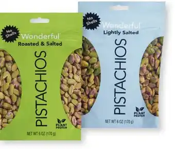 CVS Wonderful pistachios 5.5-6 oz offer