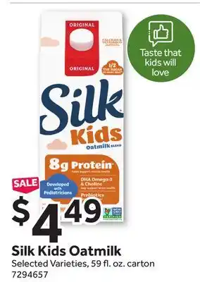 Stop&Shop Silk Kids Oatmilk offer