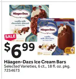 Stop&Shop Häagen-Dazs Ice Cream Bars offer