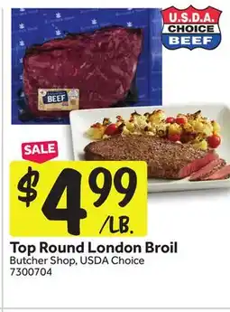Stop&Shop Top Round London Broil offer