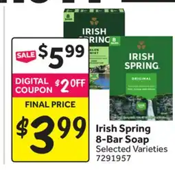 Stop&Shop Irish Spring 8-Bar Soap offer