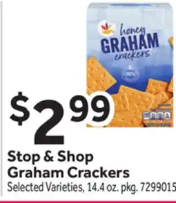 Stop&Shop Stop & Shop Graham Crackers offer
