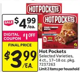 Stop&Shop Hot Pockets offer