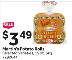 Stop&Shop Martin's Potato Rolls offer