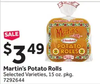 Stop&Shop Martin's Potato Rolls offer