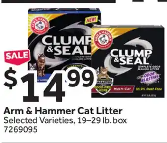 Stop&Shop Arm & Hammer Cat Litter offer