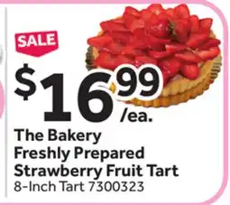 Stop&Shop The Bakery Freshly Prepared Strawberry Fruit Tart offer