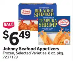 Stop&Shop Johnny Seafood Appetizers offer