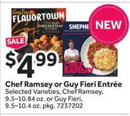 Stop&Shop Chef Ramsey or Guy Fieri Entrée offer