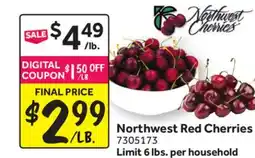 Stop&Shop Northwest Red Cherries offer